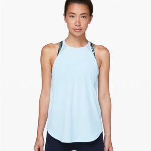 Lululemon run off route tank top